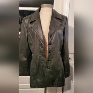 Women's leather jacket